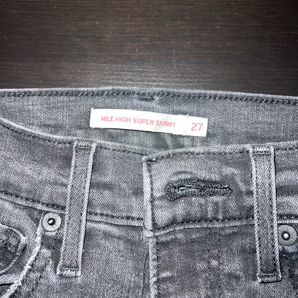Levi’s mile high super skinny jeans